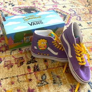 NWOT LIMITED EDITION Vans The Simpsons Lisa 4 Prez